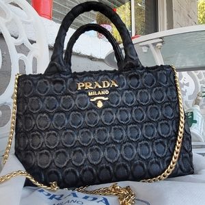 Prada mini tote